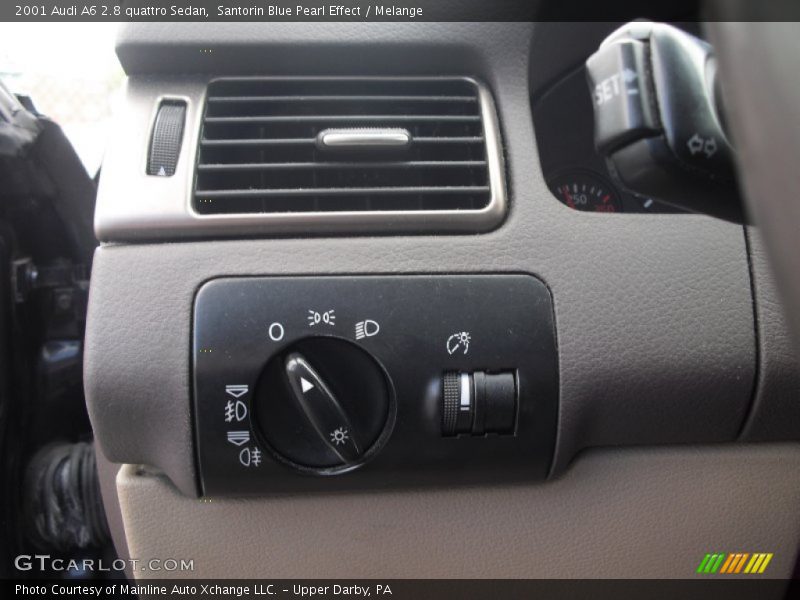 Santorin Blue Pearl Effect / Melange 2001 Audi A6 2.8 quattro Sedan