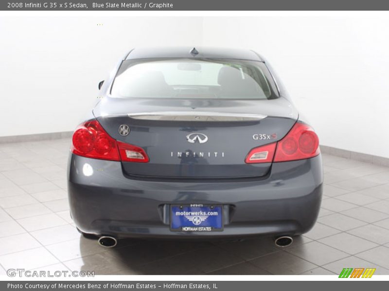 Blue Slate Metallic / Graphite 2008 Infiniti G 35 x S Sedan