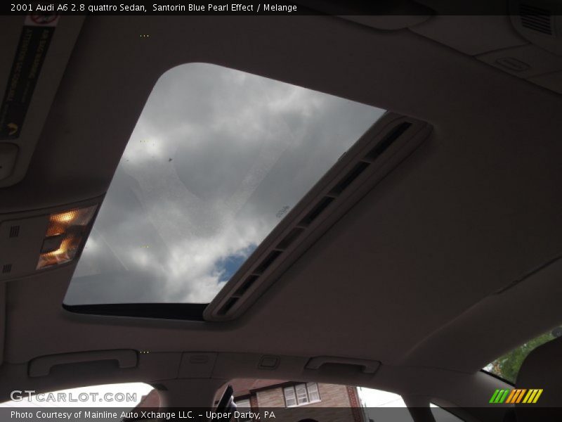 Santorin Blue Pearl Effect / Melange 2001 Audi A6 2.8 quattro Sedan