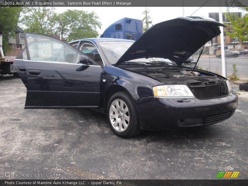 Santorin Blue Pearl Effect / Melange 2001 Audi A6 2.8 quattro Sedan