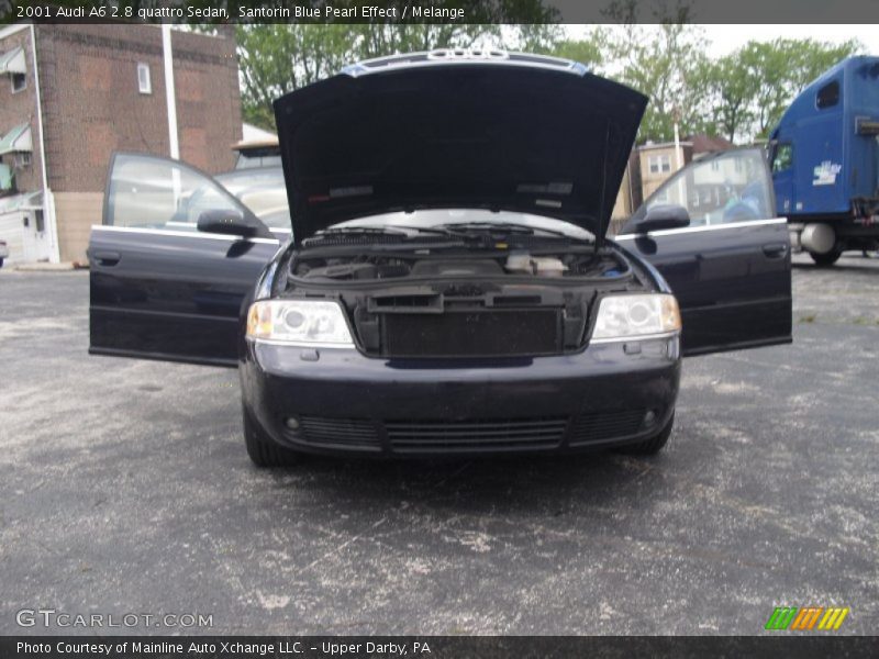 Santorin Blue Pearl Effect / Melange 2001 Audi A6 2.8 quattro Sedan