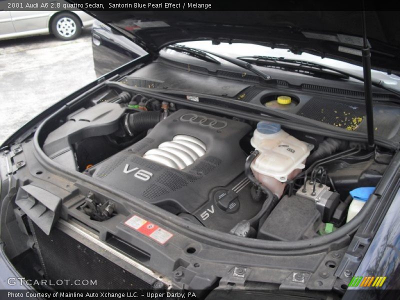 Santorin Blue Pearl Effect / Melange 2001 Audi A6 2.8 quattro Sedan