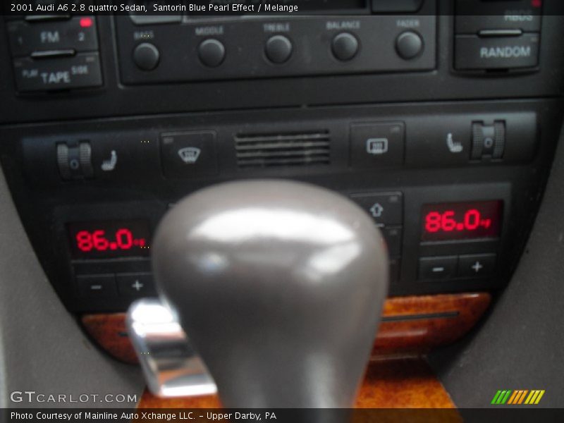 Santorin Blue Pearl Effect / Melange 2001 Audi A6 2.8 quattro Sedan