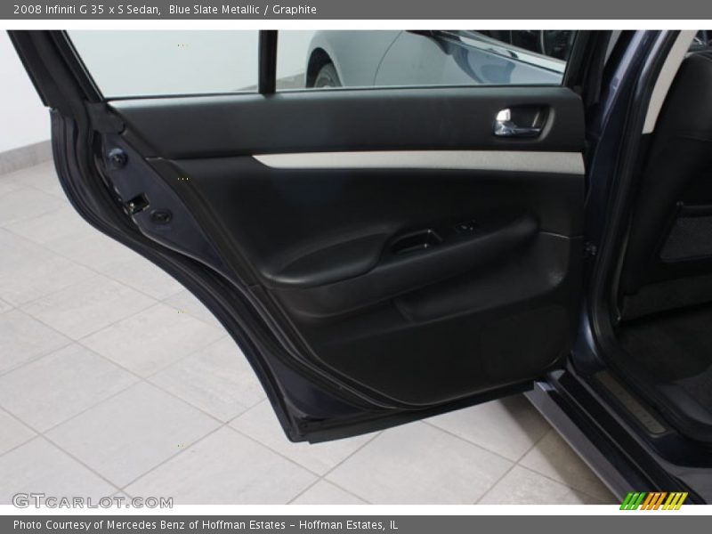 Blue Slate Metallic / Graphite 2008 Infiniti G 35 x S Sedan