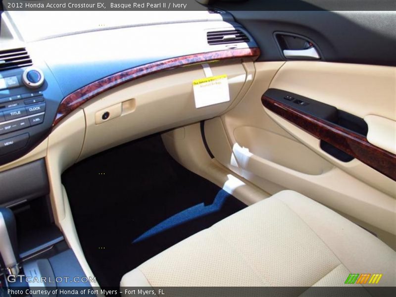 Basque Red Pearl II / Ivory 2012 Honda Accord Crosstour EX