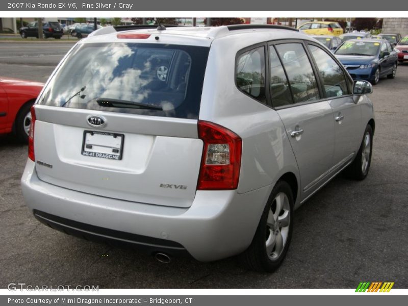 Fine Silver / Gray 2007 Kia Rondo EX V6