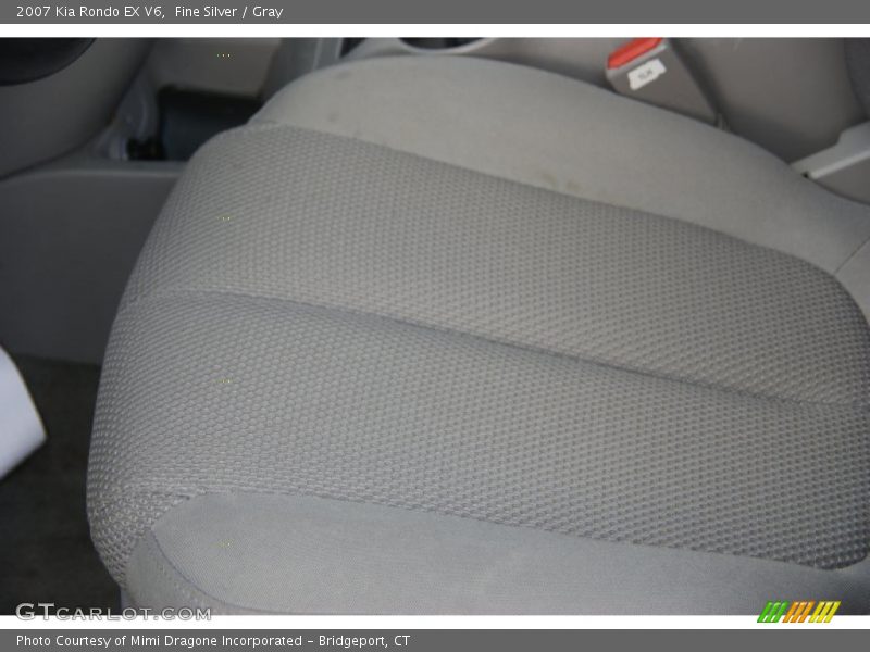 Fine Silver / Gray 2007 Kia Rondo EX V6