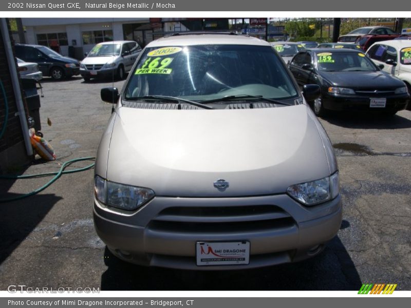 Natural Beige Metallic / Mocha 2002 Nissan Quest GXE
