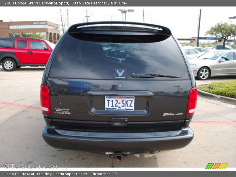 Deep Slate Pearlcoat / Mist Gray 2000 Dodge Grand Caravan SE Sport