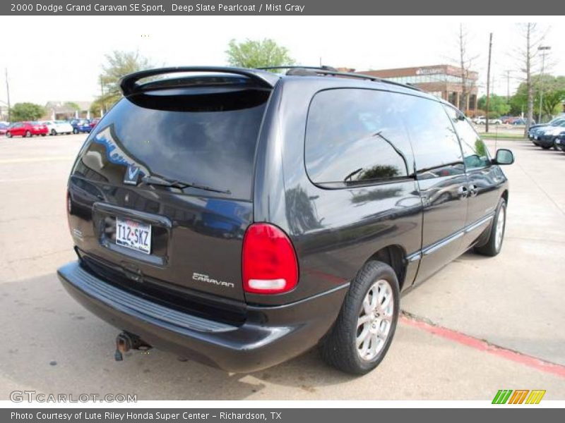 Deep Slate Pearlcoat / Mist Gray 2000 Dodge Grand Caravan SE Sport