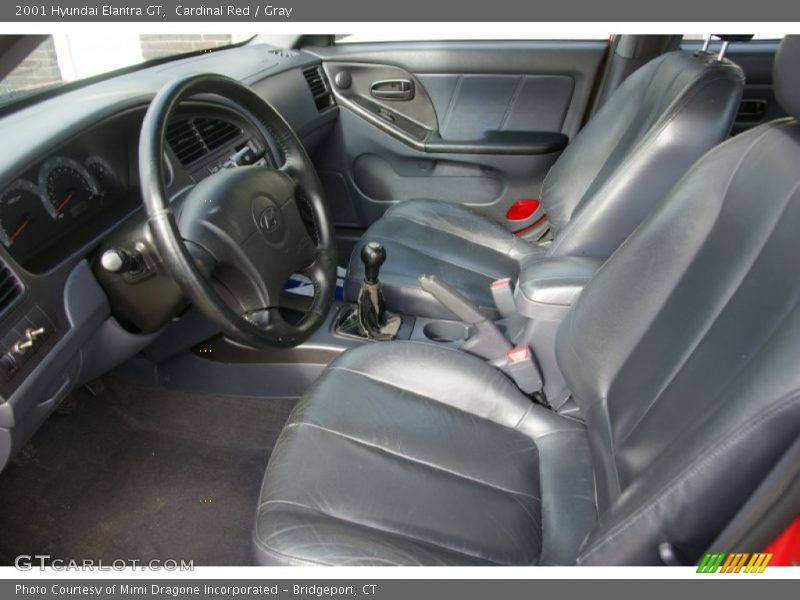  2001 Elantra GT Gray Interior