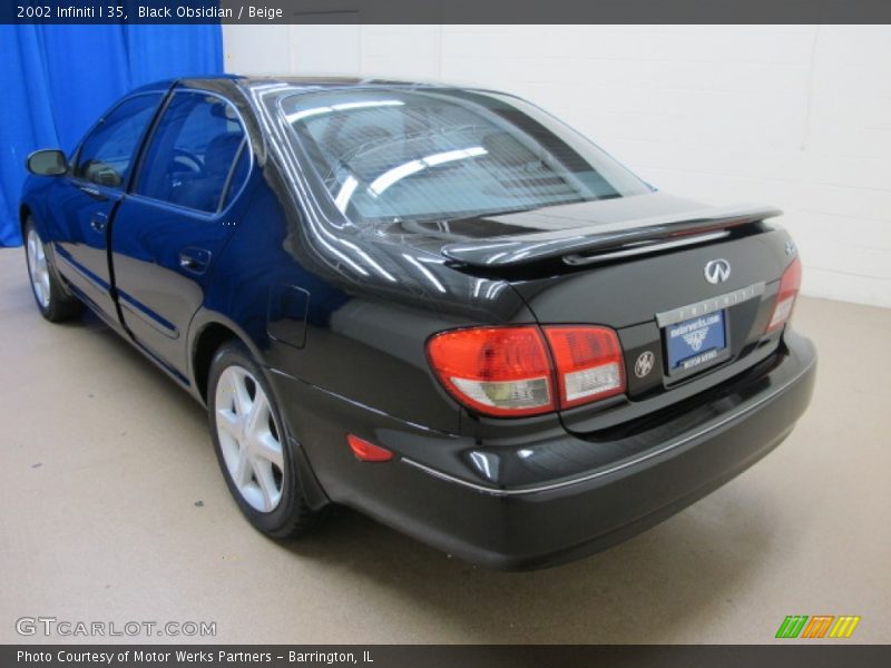 Black Obsidian / Beige 2002 Infiniti I 35