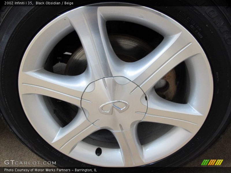 Black Obsidian / Beige 2002 Infiniti I 35