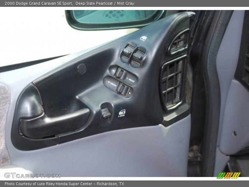 Deep Slate Pearlcoat / Mist Gray 2000 Dodge Grand Caravan SE Sport