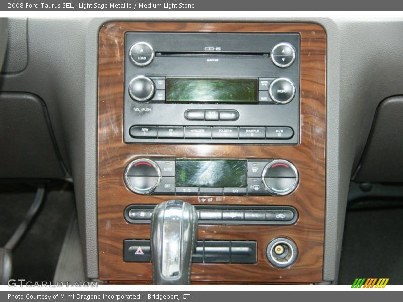 Light Sage Metallic / Medium Light Stone 2008 Ford Taurus SEL