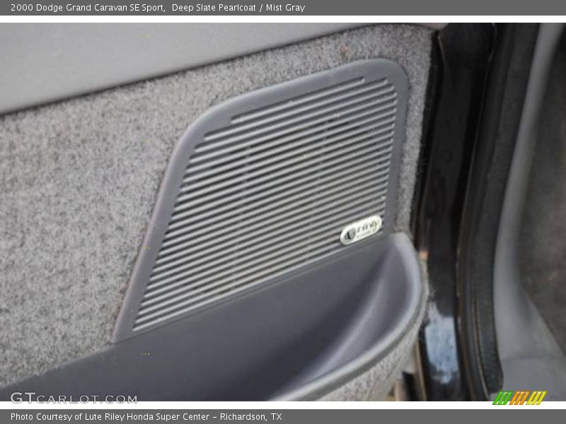 Deep Slate Pearlcoat / Mist Gray 2000 Dodge Grand Caravan SE Sport