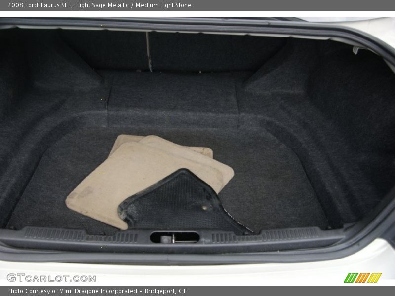 Light Sage Metallic / Medium Light Stone 2008 Ford Taurus SEL