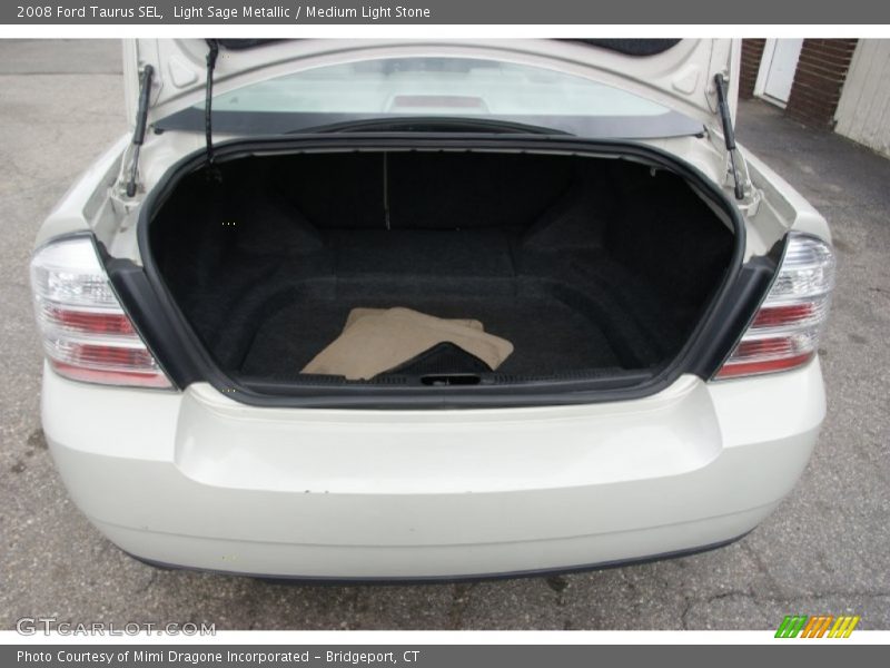 Light Sage Metallic / Medium Light Stone 2008 Ford Taurus SEL