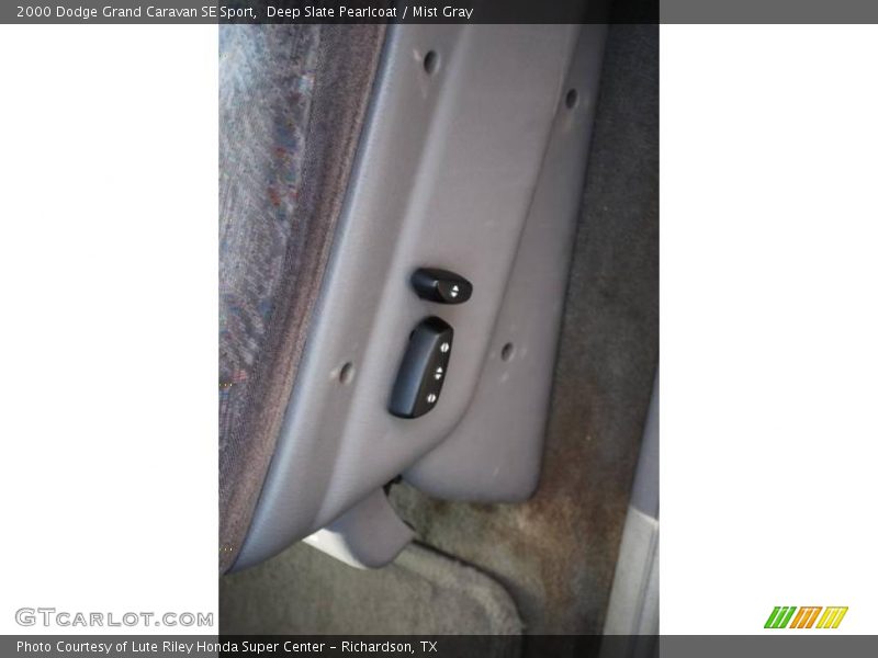 Deep Slate Pearlcoat / Mist Gray 2000 Dodge Grand Caravan SE Sport