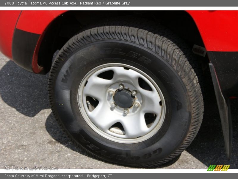 Radiant Red / Graphite Gray 2008 Toyota Tacoma V6 Access Cab 4x4