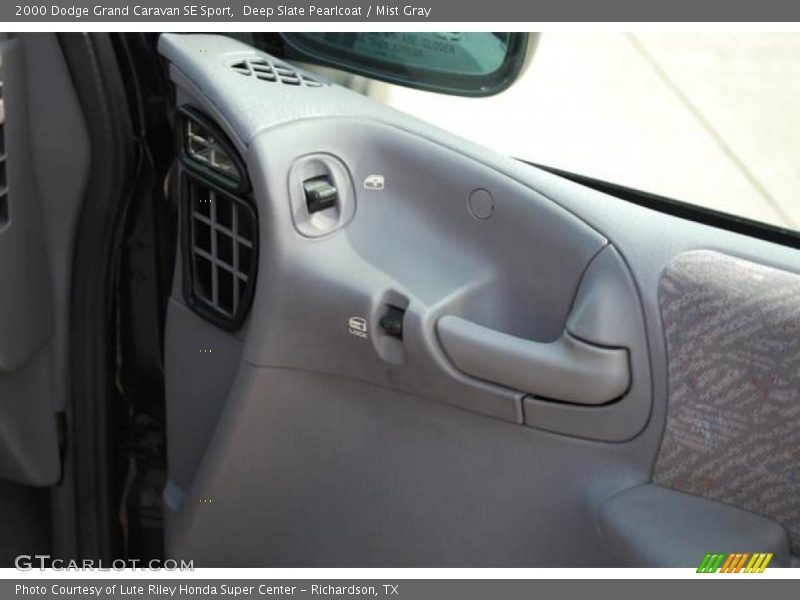 Deep Slate Pearlcoat / Mist Gray 2000 Dodge Grand Caravan SE Sport