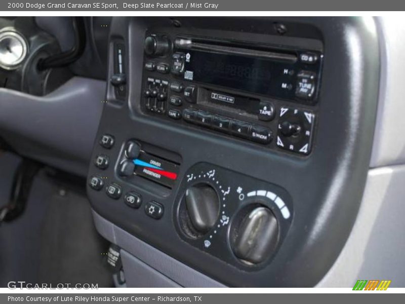 Deep Slate Pearlcoat / Mist Gray 2000 Dodge Grand Caravan SE Sport