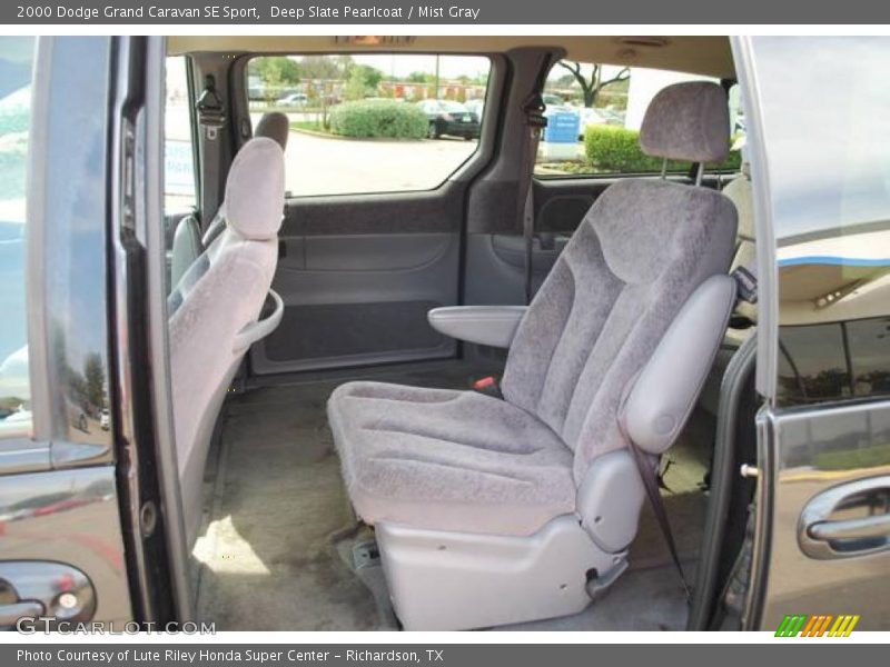 Deep Slate Pearlcoat / Mist Gray 2000 Dodge Grand Caravan SE Sport