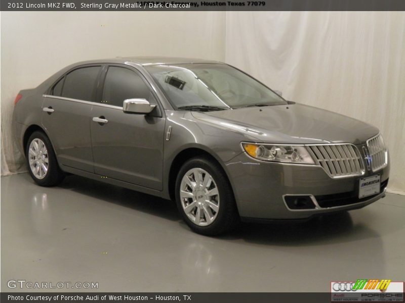Sterling Gray Metallic / Dark Charcoal 2012 Lincoln MKZ FWD
