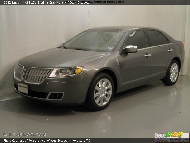 Sterling Gray Metallic / Dark Charcoal 2012 Lincoln MKZ FWD