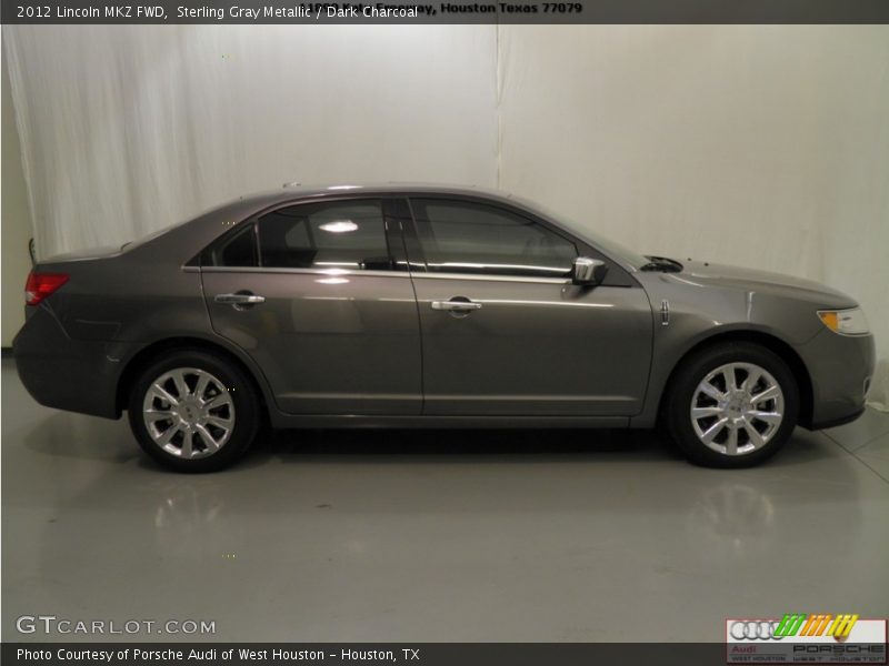 Sterling Gray Metallic / Dark Charcoal 2012 Lincoln MKZ FWD