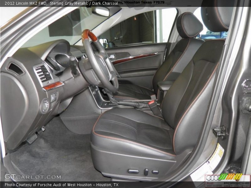 Sterling Gray Metallic / Dark Charcoal 2012 Lincoln MKZ FWD