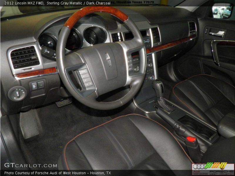 Sterling Gray Metallic / Dark Charcoal 2012 Lincoln MKZ FWD