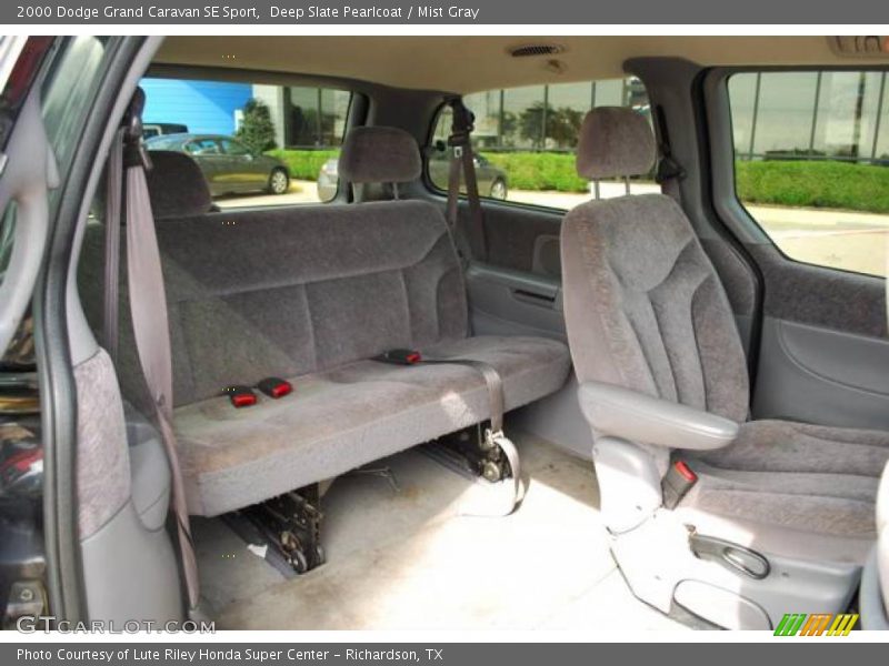 Deep Slate Pearlcoat / Mist Gray 2000 Dodge Grand Caravan SE Sport