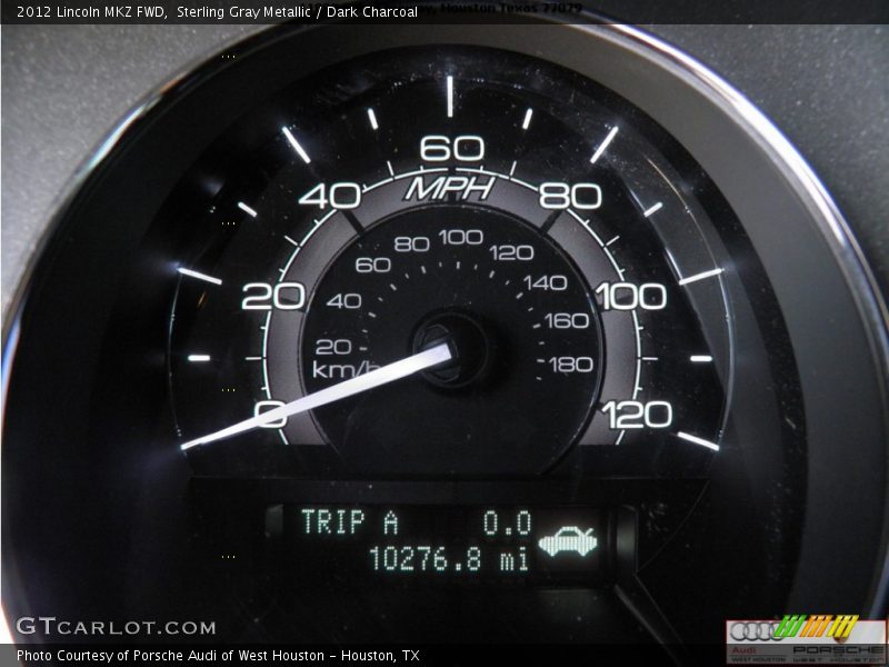 Sterling Gray Metallic / Dark Charcoal 2012 Lincoln MKZ FWD