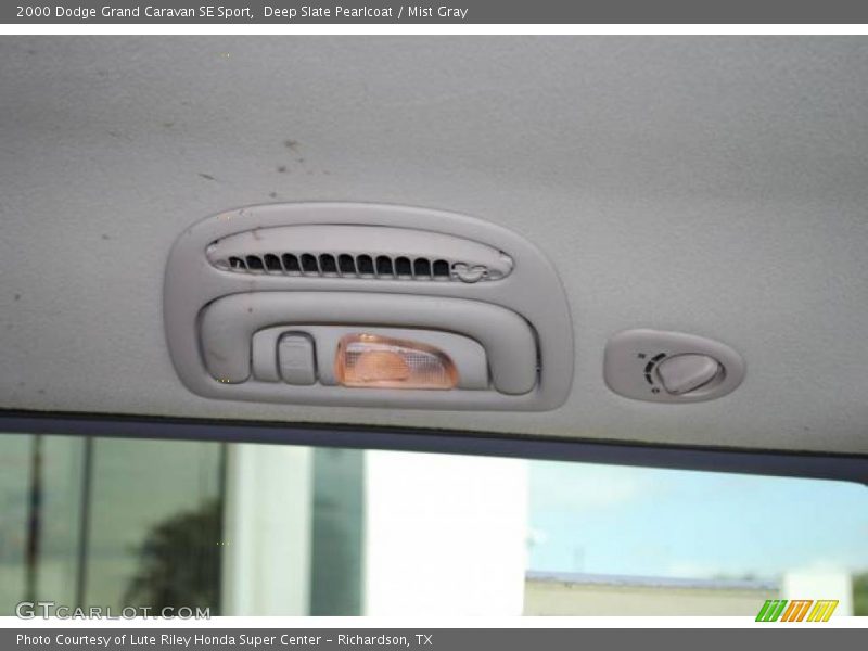 Deep Slate Pearlcoat / Mist Gray 2000 Dodge Grand Caravan SE Sport