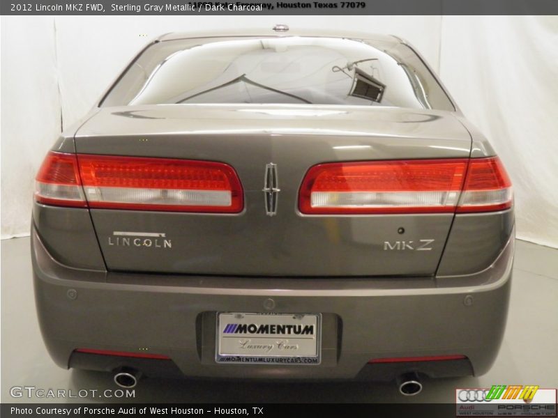 Sterling Gray Metallic / Dark Charcoal 2012 Lincoln MKZ FWD