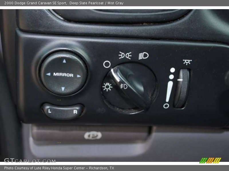 Deep Slate Pearlcoat / Mist Gray 2000 Dodge Grand Caravan SE Sport