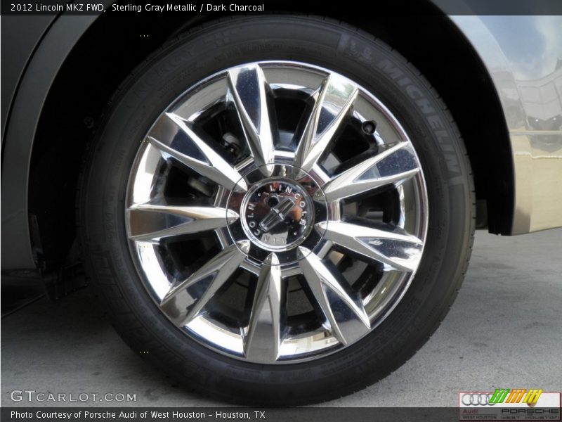Sterling Gray Metallic / Dark Charcoal 2012 Lincoln MKZ FWD