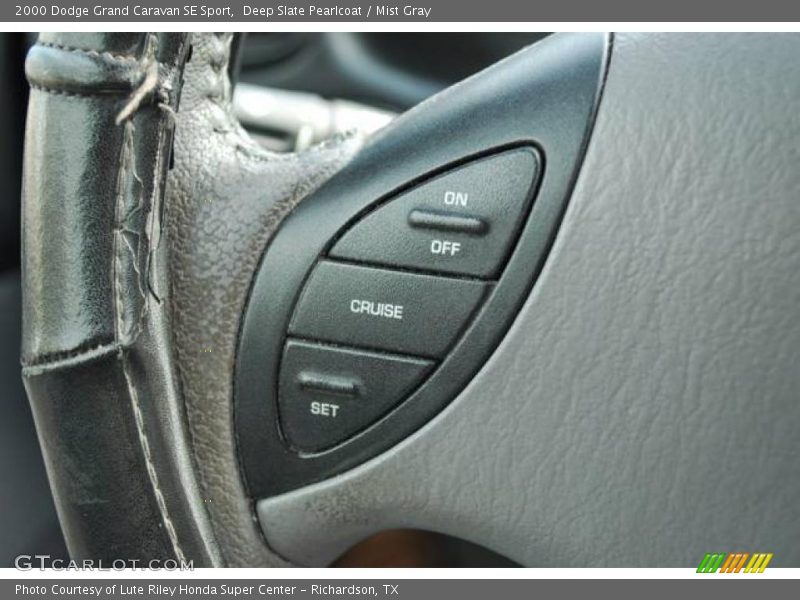 Deep Slate Pearlcoat / Mist Gray 2000 Dodge Grand Caravan SE Sport