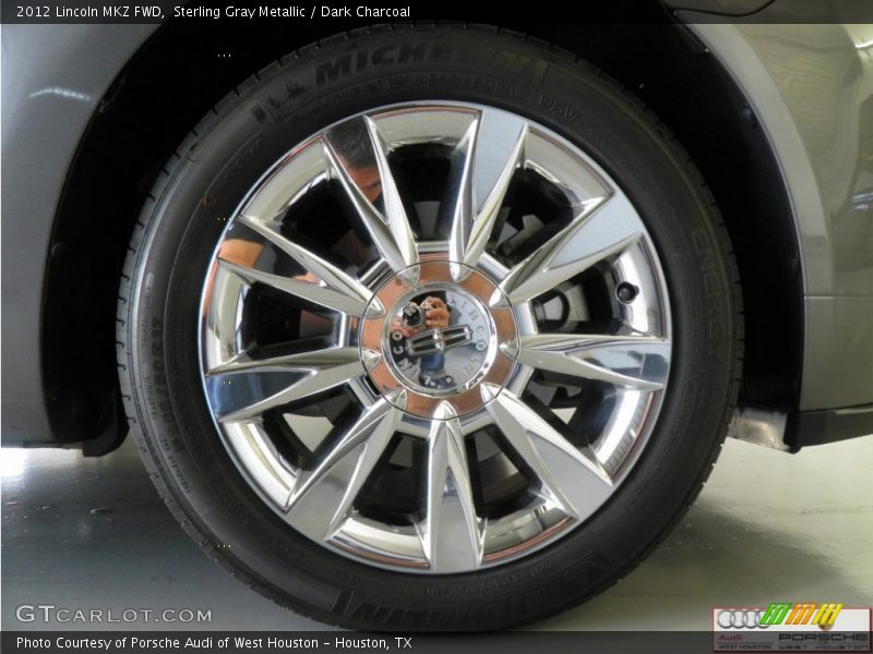 Sterling Gray Metallic / Dark Charcoal 2012 Lincoln MKZ FWD