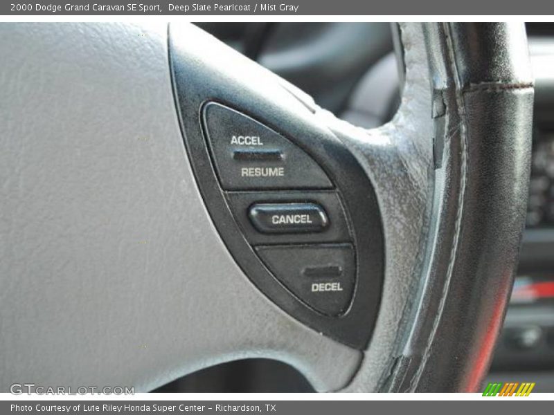 Deep Slate Pearlcoat / Mist Gray 2000 Dodge Grand Caravan SE Sport