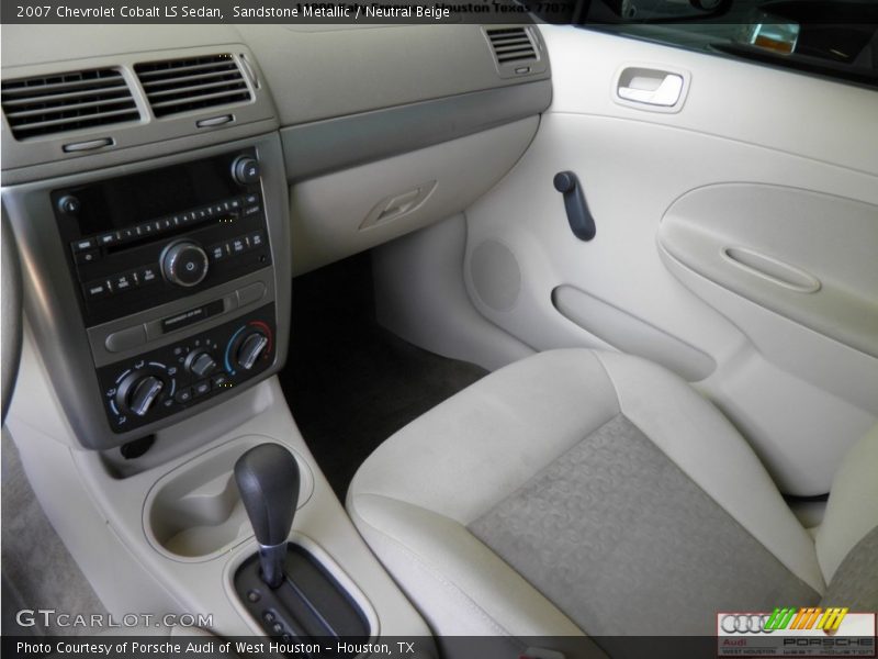 Sandstone Metallic / Neutral Beige 2007 Chevrolet Cobalt LS Sedan