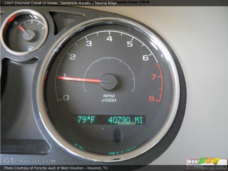 Sandstone Metallic / Neutral Beige 2007 Chevrolet Cobalt LS Sedan