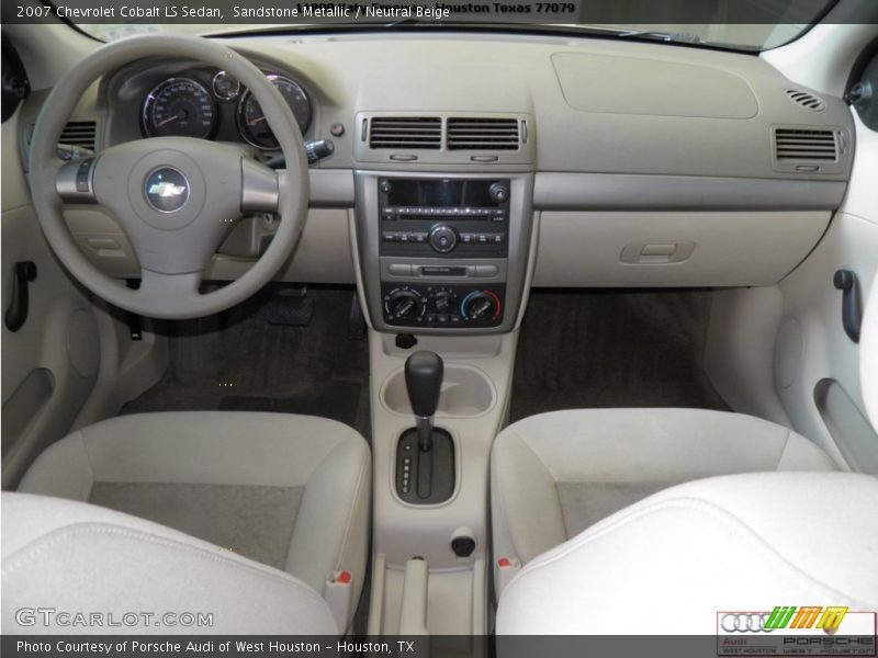 Sandstone Metallic / Neutral Beige 2007 Chevrolet Cobalt LS Sedan