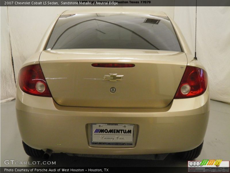 Sandstone Metallic / Neutral Beige 2007 Chevrolet Cobalt LS Sedan