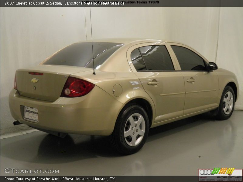 Sandstone Metallic / Neutral Beige 2007 Chevrolet Cobalt LS Sedan