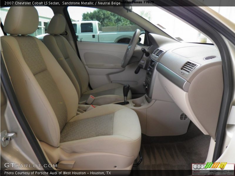 Sandstone Metallic / Neutral Beige 2007 Chevrolet Cobalt LS Sedan