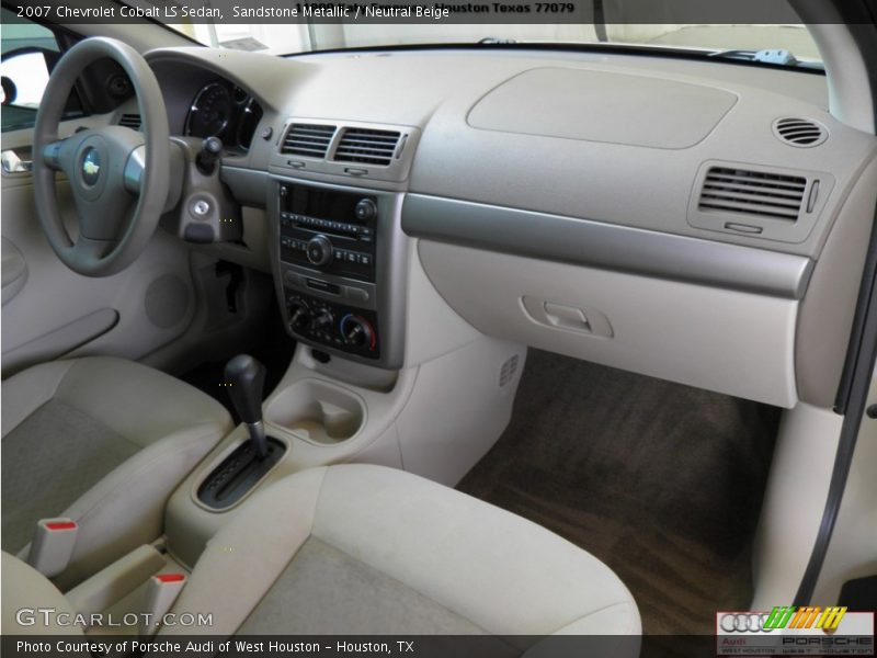 Sandstone Metallic / Neutral Beige 2007 Chevrolet Cobalt LS Sedan