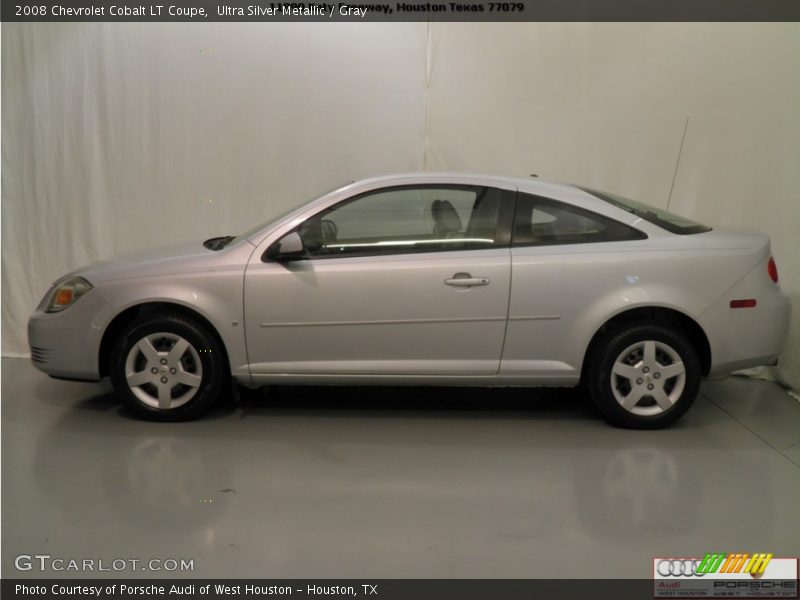 Ultra Silver Metallic / Gray 2008 Chevrolet Cobalt LT Coupe