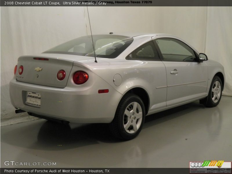 Ultra Silver Metallic / Gray 2008 Chevrolet Cobalt LT Coupe